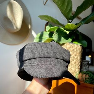 Corduroy cap